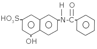 N-BENZOYL J - ACID Formula